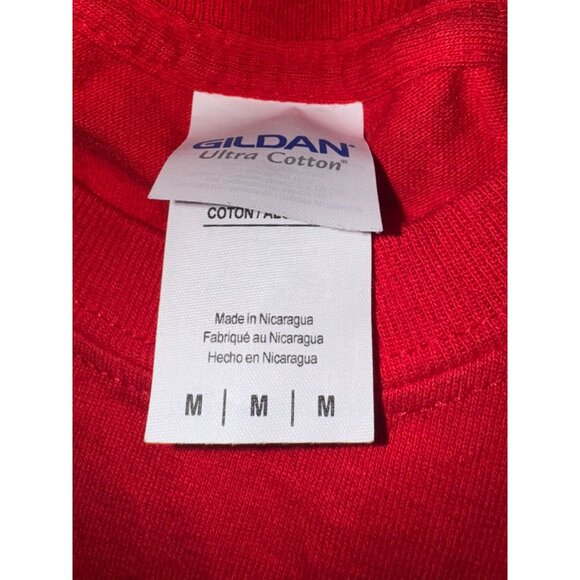Cinco De Mayo Red T-Shirt Gildan Ultra Cotton M - Picture 3 of 5